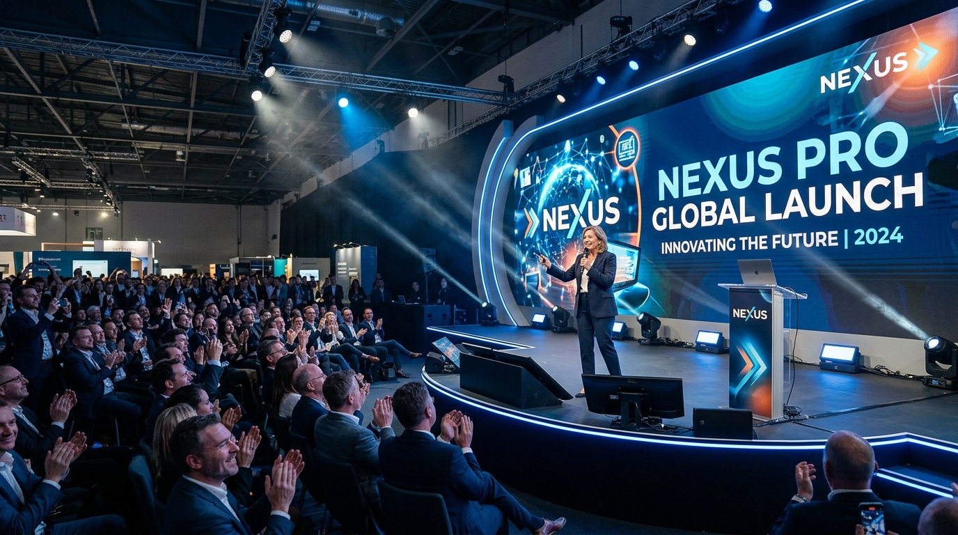High-Impact Product Reveal Stage